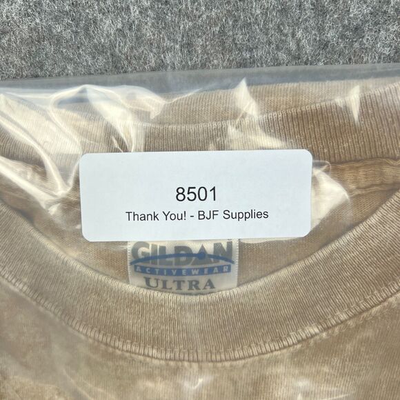 Kentucky Derby Shirt Mens Medium Brown Dirt Shirt Short Sleeve 132nd VTG Y2K - Picture 12 of 12